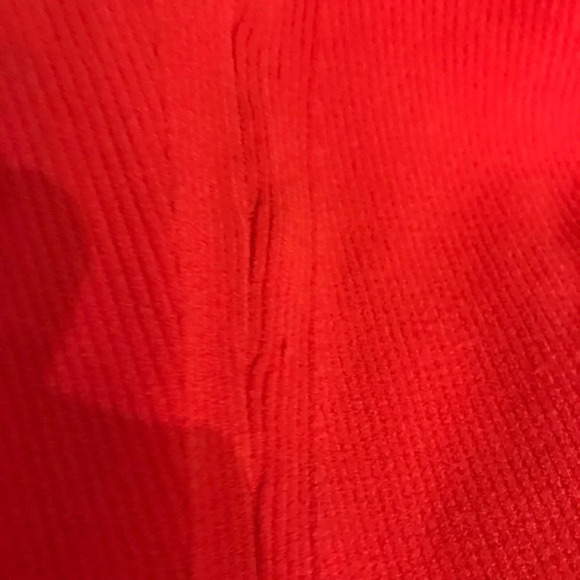 Lewit Ribbed Tube Top, NWT, Large in Red Poppy - Picture 10 of 16